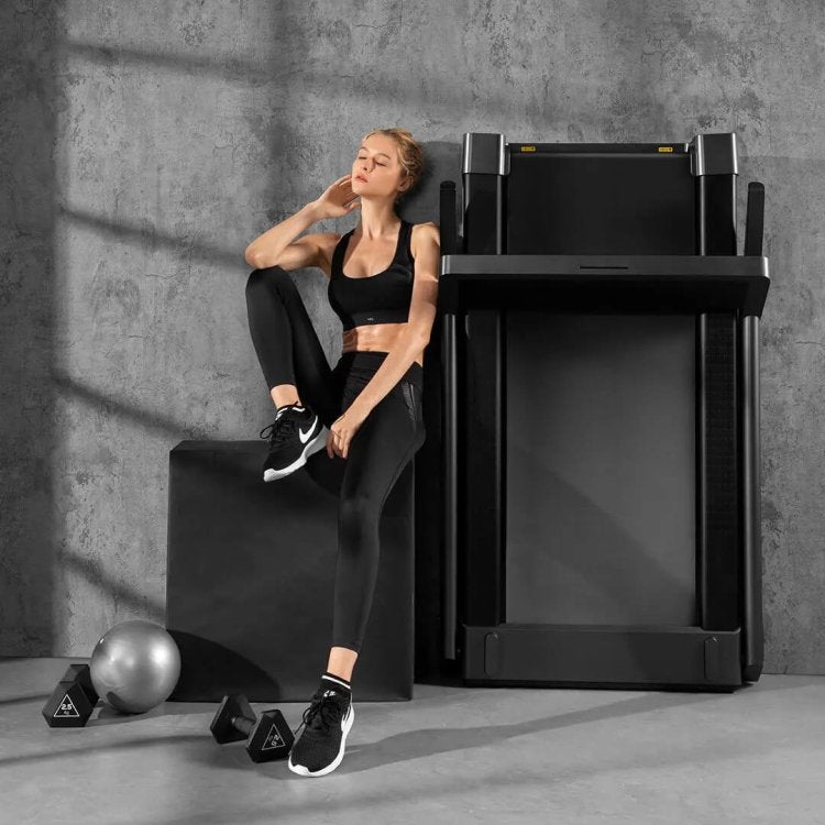 King Smith WalkingPad K15 Foldable Treadmill Lean against the wall