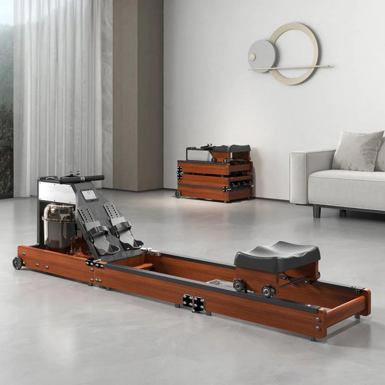 King Smith WR1 Foldable Rowing Machine In Living Room