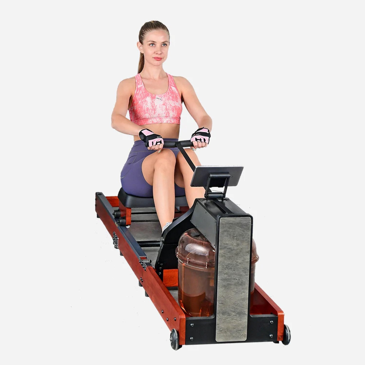 King Smith WR1 Foldable Rowing Machine Sitting View