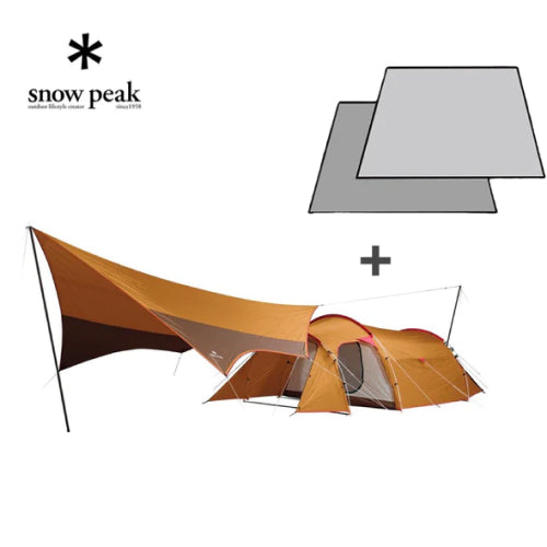 Snow Peak 250 Tent + Mat & Sheet (Entry Pack TT) Set