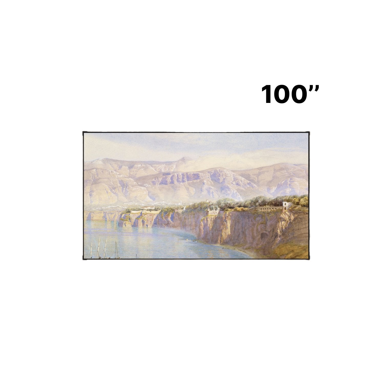 the MUBU Raphael 100 Inch ALR Projector Screen for UST