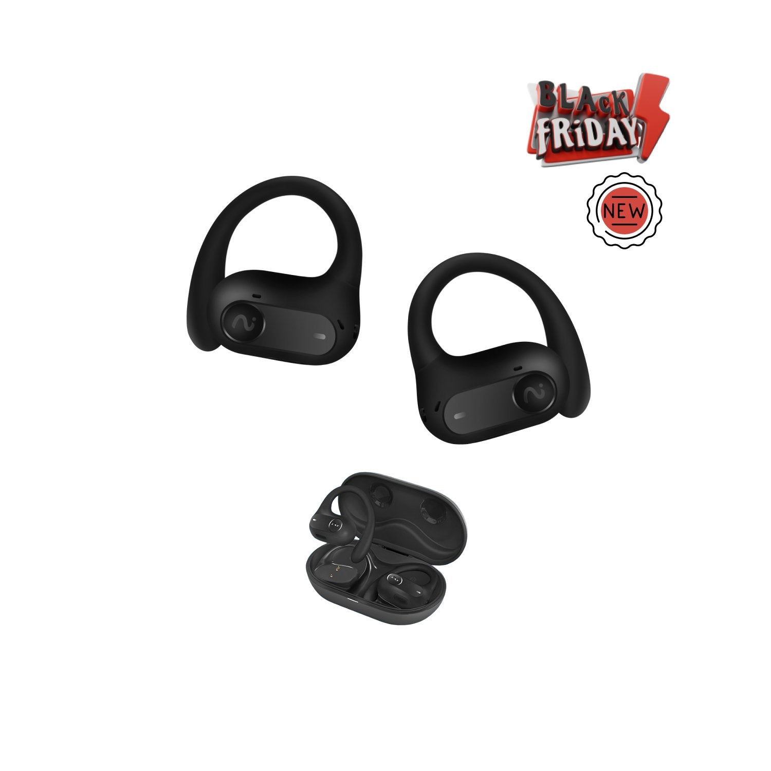 VIAIM Air Black Earbuds Black Friday KV