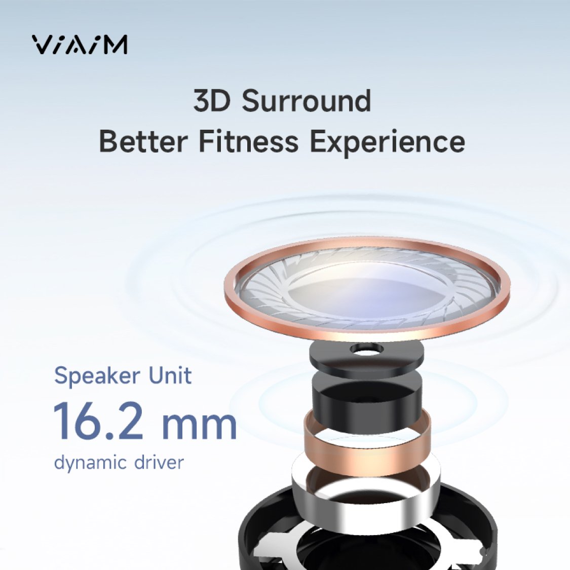 VIAIM Air Sports AI Wireless Earbuds Specs: 3d Sound Experience