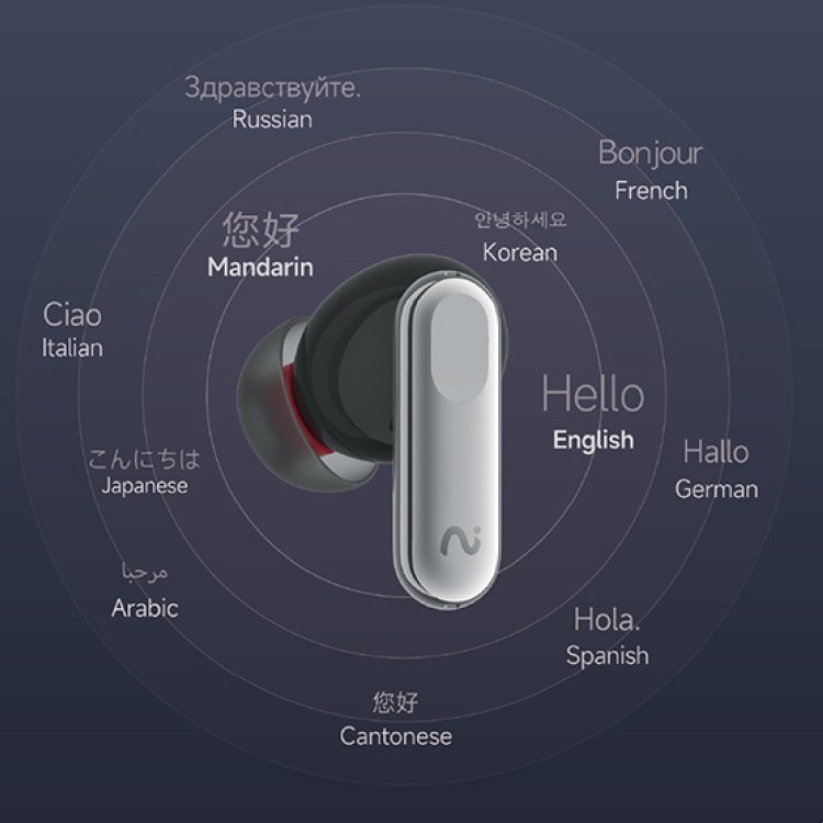 VIAIM Nano+ AI Earbuds Features: Supports real-time translation in 11 languages