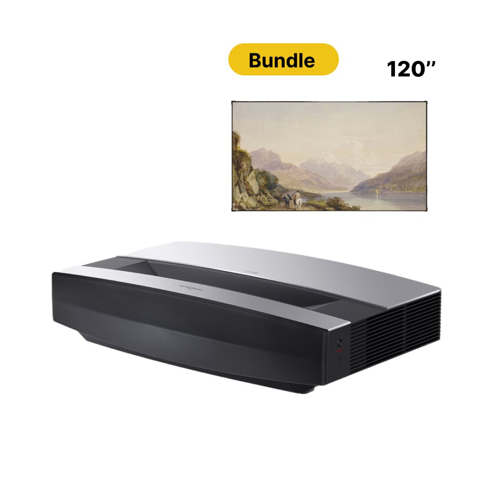 XGIMI AURA 4K projector and 120 Inch ALR Screen Bundle