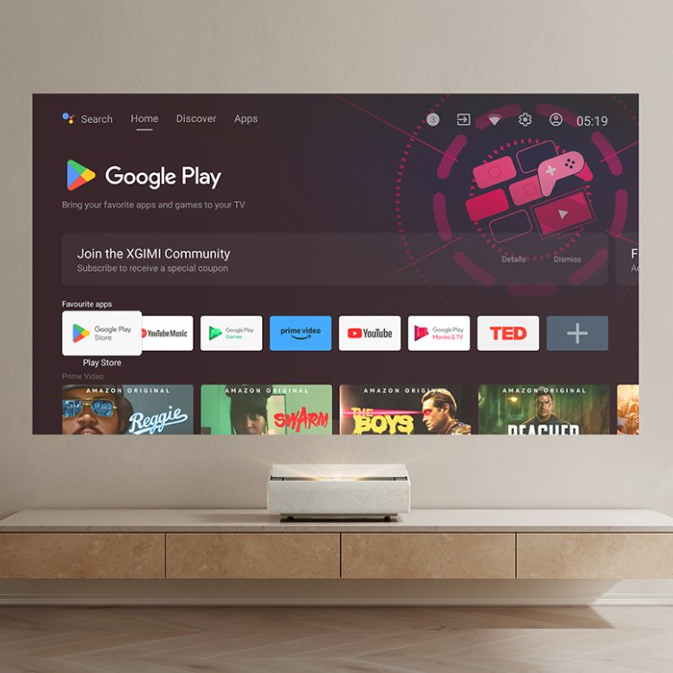 XGIMI AURA 2 Features: Android TV 11.0