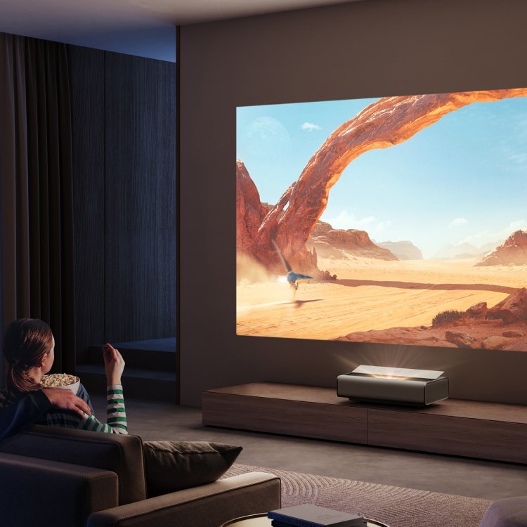 XGIMI AURA 2 UST Laser Projector Lifestyle: Home Theatre