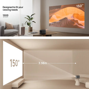 XGIMI Horizon Projector Specs: Fit the screensize