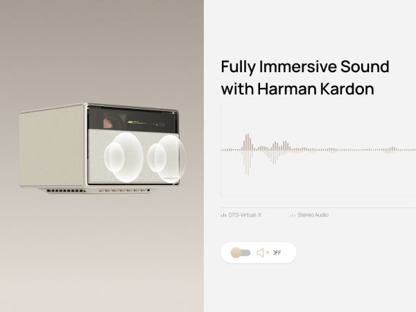 XGIMI Horizon Ultra: Fully Immersive Sound with Harman Kardon