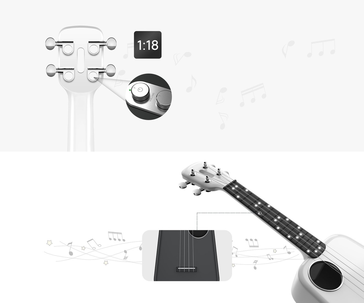 Populele 2 Smart Concert Ukulele