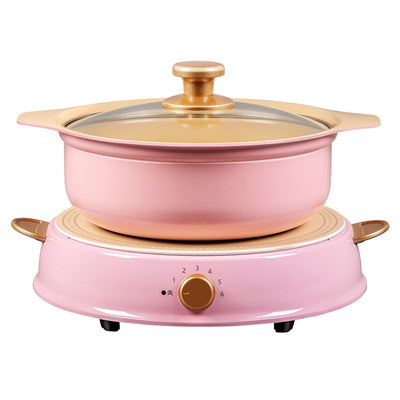 Iris Ohyama Induction Hotpot IHL-R14 Ricopa Pink