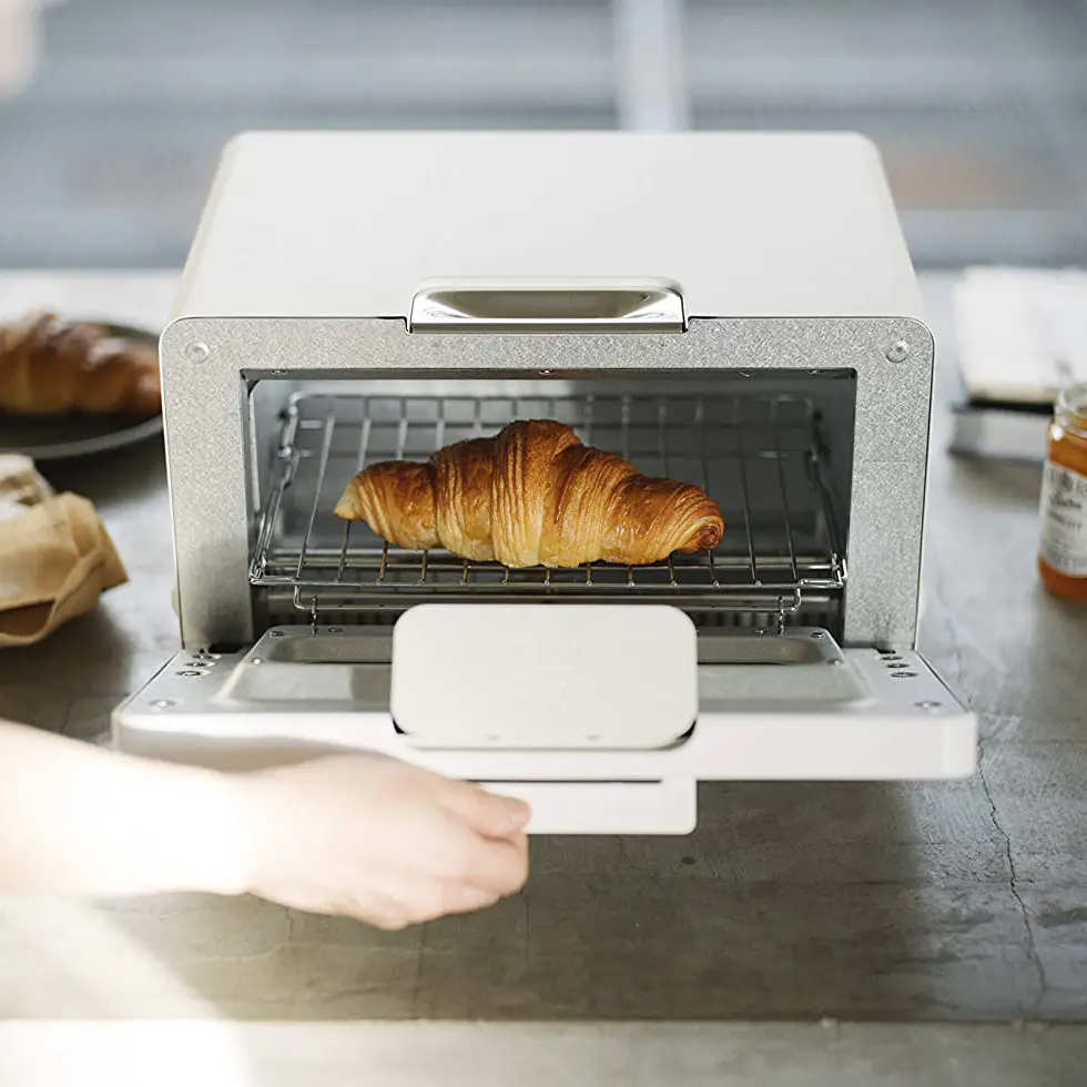 BALMUDA Japanese Steam Oven Toaster K05A White