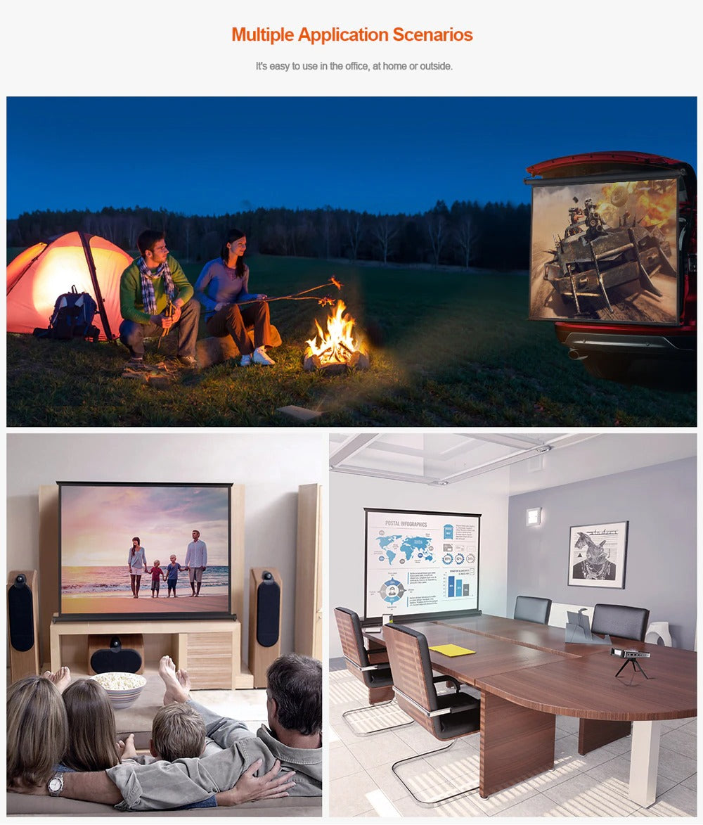 XGIMI Desktop Screen 50" Projector Foldable Screen 16:10
