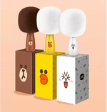 Load image into Gallery viewer, CALF Bluetooth Wireless Karaoke Microphone with Speaker G2 (Line Friend Edition-Bear/Rabbit/Duck)
