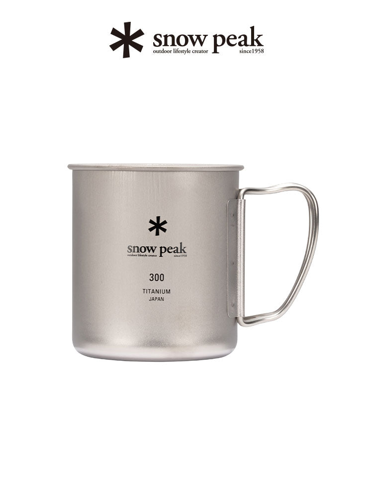 [New Arrivals] Japan Snow Peak Single-layer Titanium Cup 300ml-mg-142