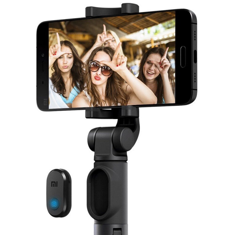 Mi Selfie Stick Tripod etooth Wireless for iOS/Android Smartphone (Black)