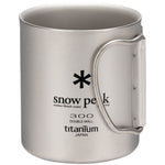 Load image into Gallery viewer, Snow Peak Stainless Ti-Double Mug  in 300ml/450ml
