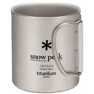 Snow Peak Stainless Ti-Double Mug  in 300ml/450ml