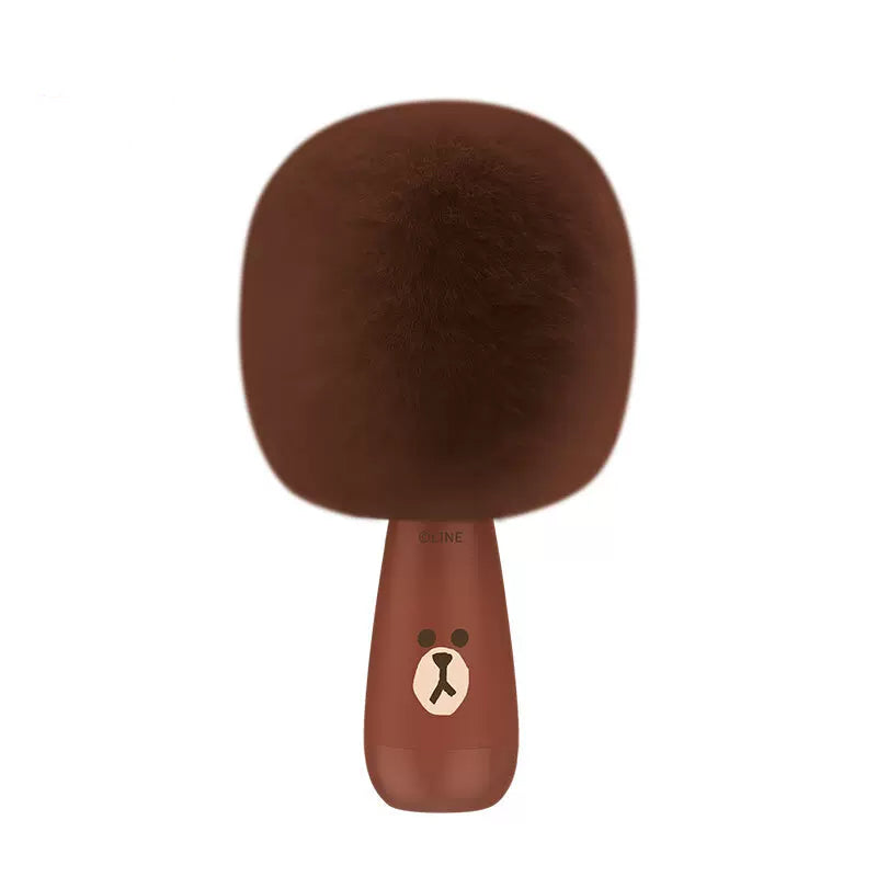 CALF Bluetooth Wireless Karaoke Microphone with Speaker G2 (Line Friend Edition-Bear/Rabbit/Duck)