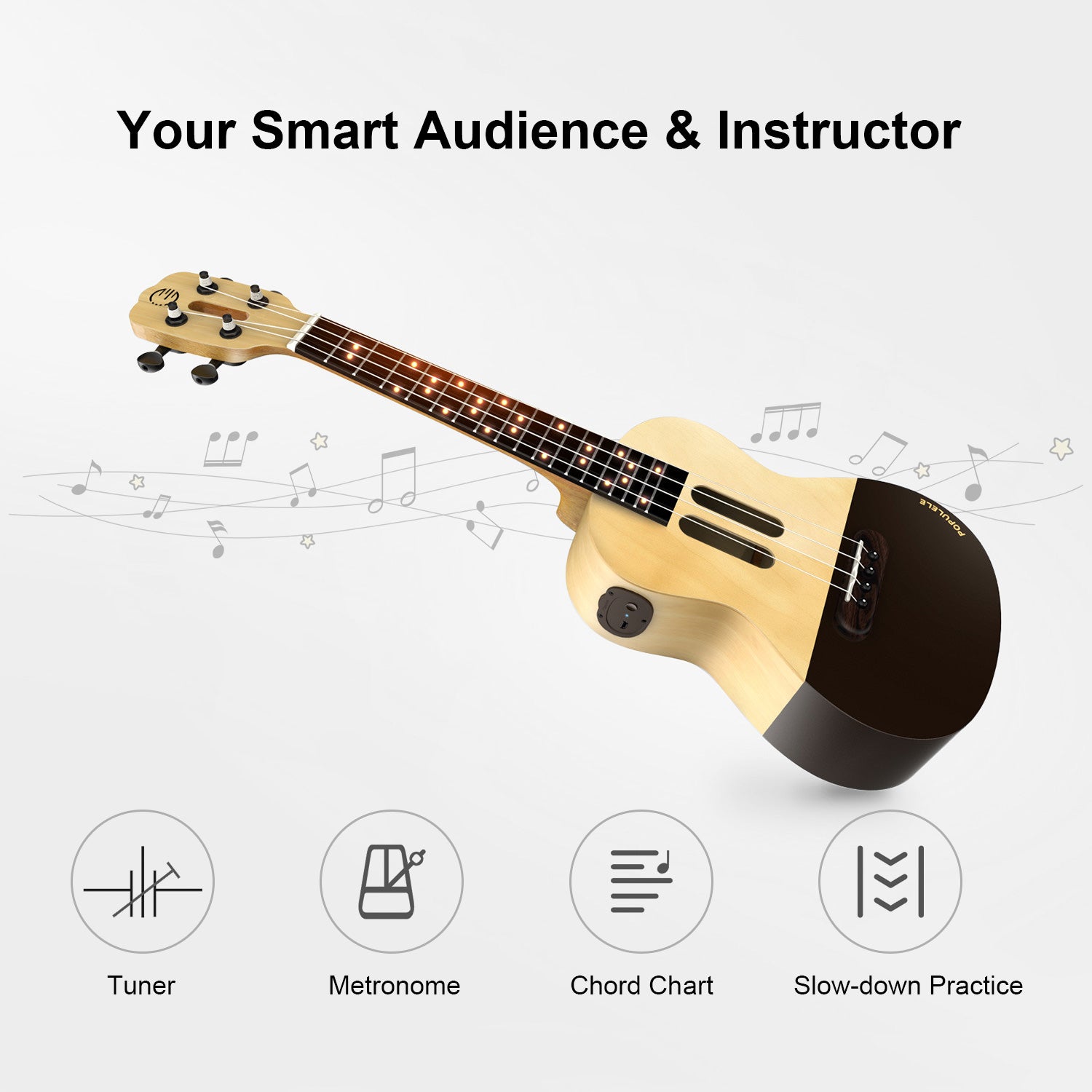 Populele U1 Smart Concert Ukulele