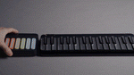 Load image into Gallery viewer, PopuPiano Smart Portable Piano（White/Black）

